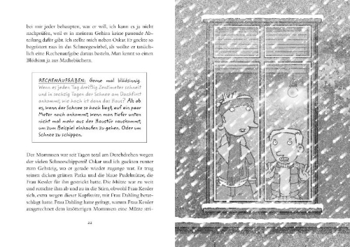 Buchcover und Innenansicht für das Buch: Rico, Oskar und das Vomhimmelhoch (Rico und Oskar 4)