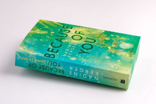 Buchcover und Innenansicht für das Buch: Because of You I Want to Love