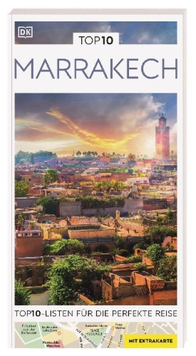 Buchcover und Innenansicht für das Buch: TOP10 Reiseführer Marrakech