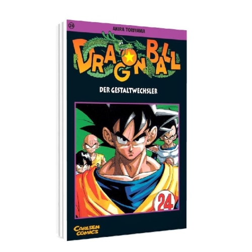Buchcover und Innenansicht für das Buch: Dragon Ball 24. Der Gestaltwechsler