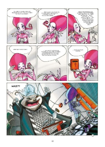 Buchcover und Innenansicht für das Buch: Sky Doll - L'Integrale