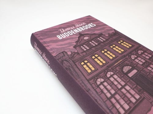 Buchcover und Innenansicht für das Buch: Buddenbrooks. Verfall einer Familie