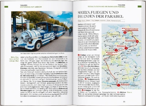 Buchcover und Innenansicht für das Buch: Baedeker Reiseführer Usedom