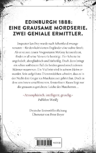 Buchcover und Innenansicht für das Buch: The Strings of Murder