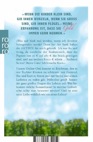 Buchcover und Innenansicht für das Buch: Wer erbt, muss auch gießen