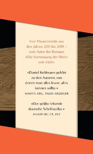 Buchcover und Innenansicht für das Buch: Vier Stücke
