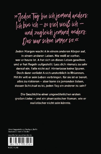 Buchcover und Innenansicht für das Buch: Every Day