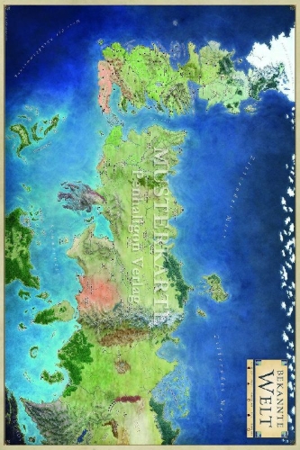 Buchcover und Innenansicht für das Buch: The Lands of Ice and Fire (Maps from King's Landing to Across the Narrow Sea)