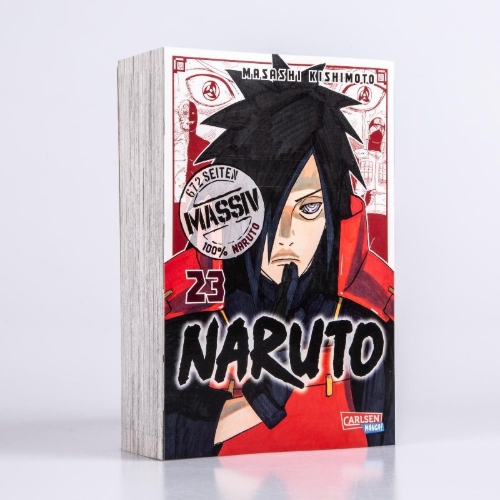 Buchcover und Innenansicht für das Buch: NARUTO Massiv 23