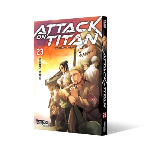 Buchcover und Innenansicht für das Buch: Shingeki no Kyojin