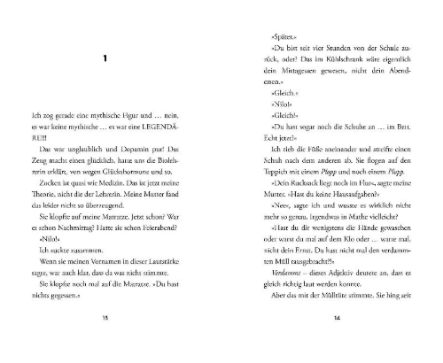 Buchcover und Innenansicht für das Buch: Heldentage