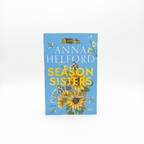 Buchcover und Innenansicht für das Buch: Season Sisters - Sommerstürme