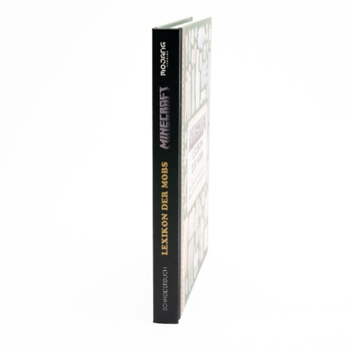 Buchcover und Innenansicht für das Buch: Minecraft: Mobspotter's Encyclopedia. The ultimate Guide to the Mobs of Minecraft