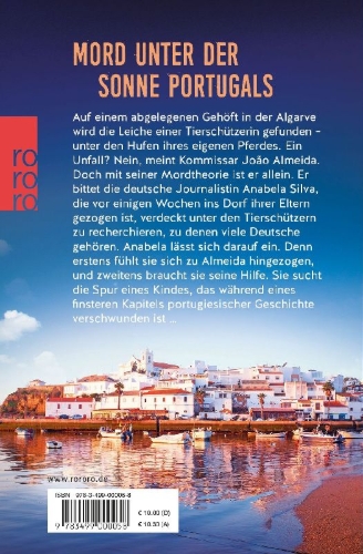Buchcover und Innenansicht für das Buch: Letzte Spur Algarve