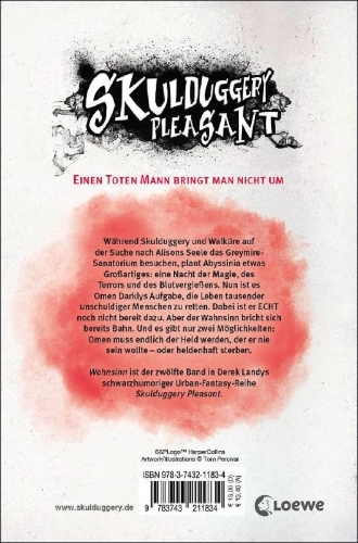Buchcover und Innenansicht für das Buch: Bedlam