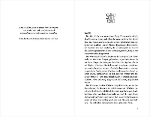 Buchcover und Innenansicht für das Buch: Bedlam