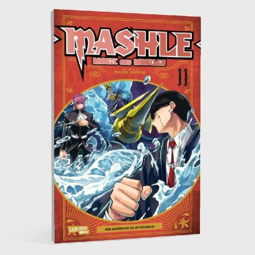 Buchcover und Innenansicht für das Buch: Mashle