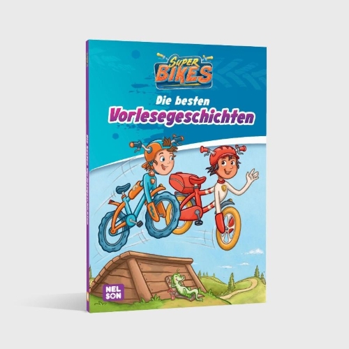 Buchcover und Innenansicht für das Buch: SUPERBIKES Die besten Vorlesegeschichten