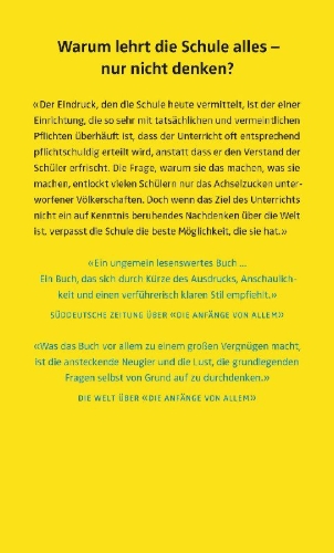 Buchcover und Innenansicht für das Buch: Ist die Schule zu blöd für unsere Kinder?