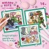 Buchcover und Innenansicht für das Buch: Cozy Coloring - Naughty Cats