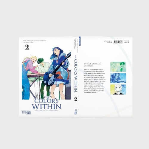 Buchcover und Innenansicht für das Buch: Kimi no Iro