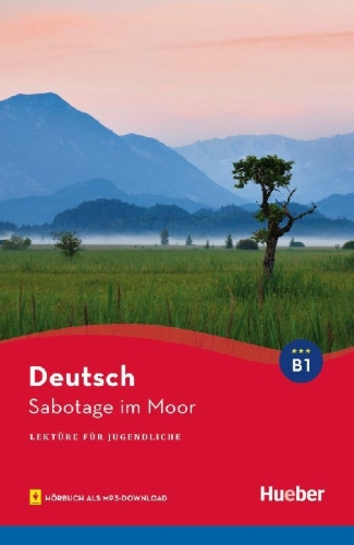 Buchcover und Innenansicht für das Buch: Sabotage im Moor
