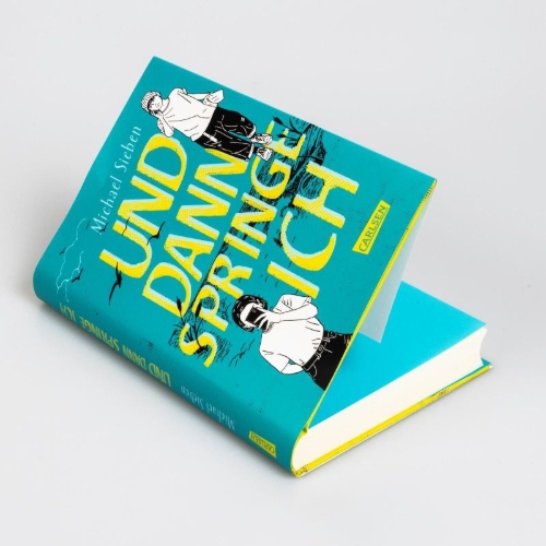 Buchcover und Innenansicht für das Buch: Und dann springe ich
