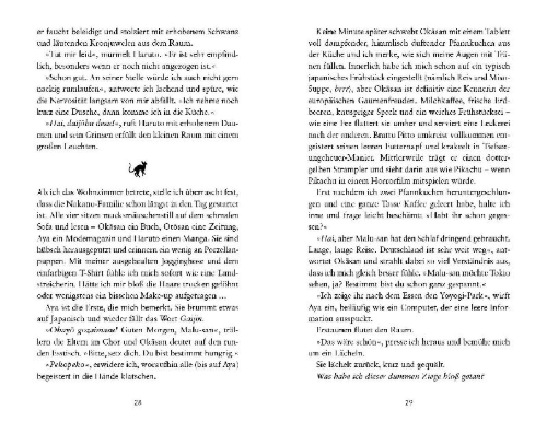 Buchcover und Innenansicht für das Buch: Tokioregen