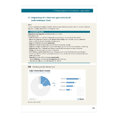 Buchcover und Innenansicht für das Buch: FiNALE Prüfungstraining Zentrale Prüfung 10 Gymnasium Nordrhein-Westfalen. Englisch 2027