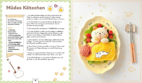 Buchcover und Innenansicht für das Buch: I love cats and Japan