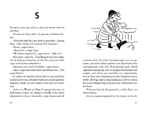 Buchcover und Innenansicht für das Buch: Bleibt Oma jetzt für immer?