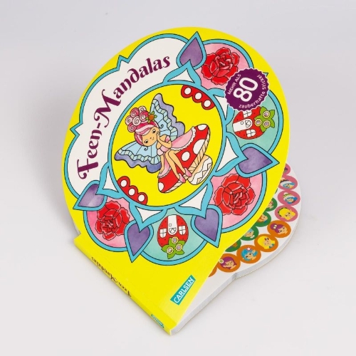 Buchcover und Innenansicht für das Buch: Feen-Mandalas