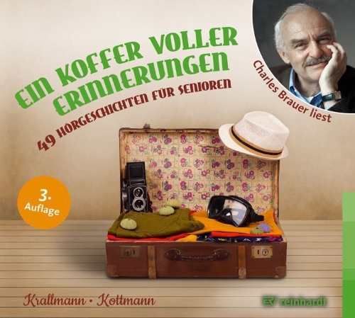 Buchcover und Innenansicht für das Buch: Ein Koffer voller Erinnerungen (Hörbuch-CD)