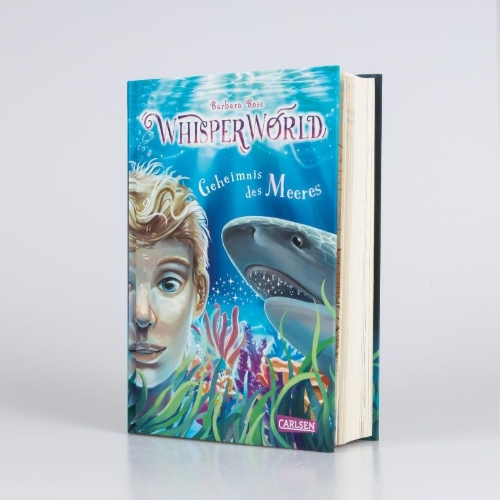 Buchcover und Innenansicht für das Buch: Whisperworld 3: Geheimnis des Meeres