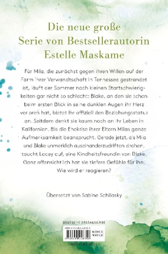Buchcover und Innenansicht für das Buch: Untitled Novel (Becoming Mila Book 2)