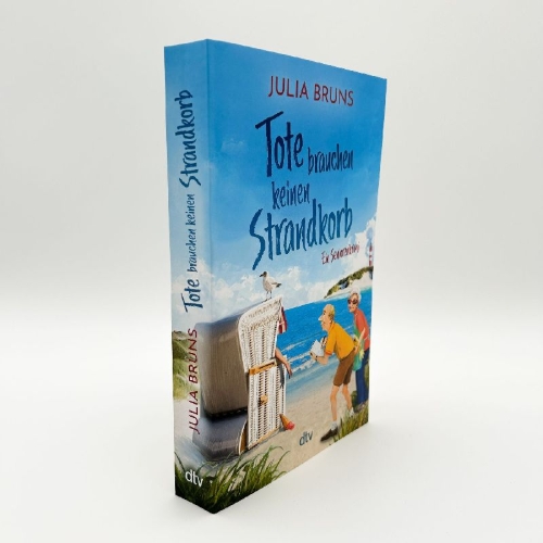 Buchcover und Innenansicht für das Buch: Tote brauchen keinen Strandkorb