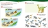 Buchcover und Innenansicht für das Buch: WAS IST WAS Junior Mitmach-Heft Dinosaurier und Tiere der Urzeit