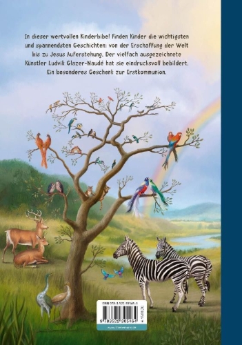 Buchcover und Innenansicht für das Buch: Meine Bibel zur Erstkommunion