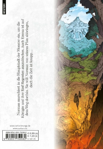Buchcover und Innenansicht für das Buch: Yakusoku no Neverland