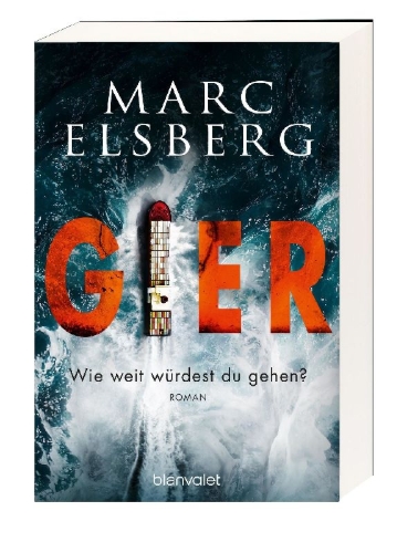 Buchcover und Innenansicht für das Buch: GIER - Wie weit würdest du gehen?