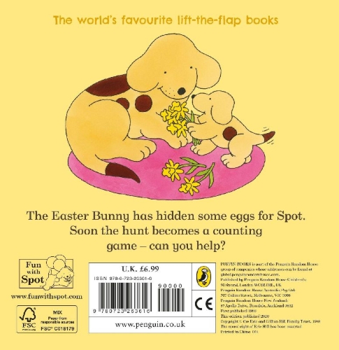 Buchcover und Innenansicht für das Buch: Spot's First Easter