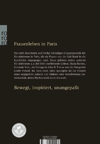 Buchcover und Innenansicht für das Buch: Paris was a Woman