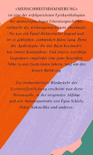 Buchcover und Innenansicht für das Buch: Menschheitsdämmerung