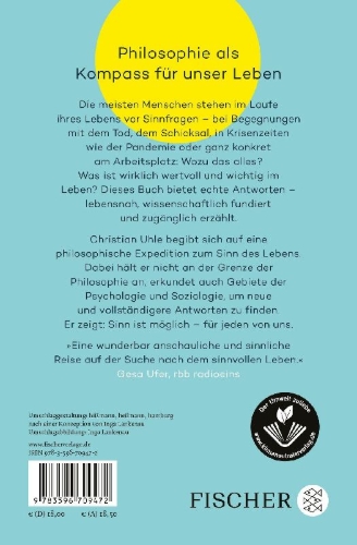 Buchcover und Innenansicht für das Buch: Wozu das alles?