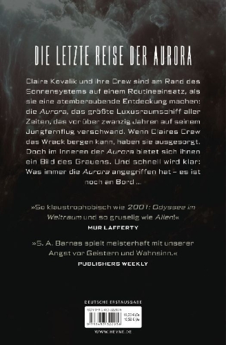 Buchcover und Innenansicht für das Buch: Dead Silence