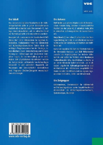Buchcover und Innenansicht für das Buch: Der Kältemonteur