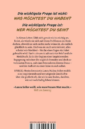 Buchcover und Innenansicht für das Buch: Zurück zu mir