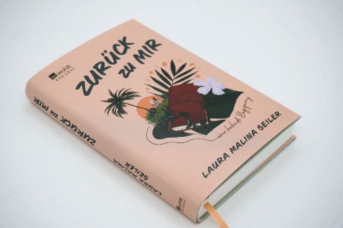 Buchcover und Innenansicht für das Buch: Zurück zu mir