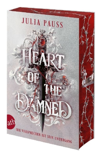 Buchcover und Innenansicht für das Buch: Heart of the Damned - Ihr Versprechen ist sein Untergang