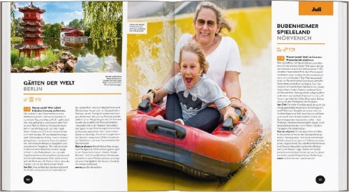 Buchcover und Innenansicht für das Buch: LONELY PLANET Bildband Wann am besten wohin Deutschland mit Kids